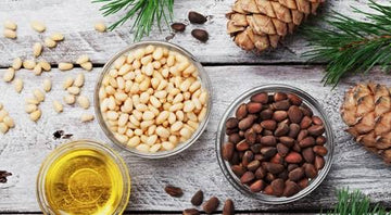 فوائد الصنوبر والمكسرات الفاخرة في النظام الغذائي مع تمرات: صحّة وطعم لا يُقاومان