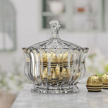 سكرية زجاج شفاف بجدار مضلع وشكل أنيق (برازيليا)