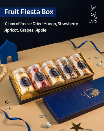 -Fruit Fiesta Box "بوكس الفواكه المجففة بالتبريد "