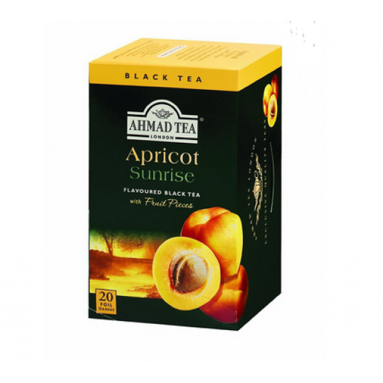 شاي أحمد تي بنكهة المشمش - ٢٠ فتلة فويل