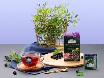 شاي أحمد تي بنكهة العنب الأسود - ٢٠ فتلة فويل