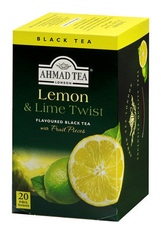 شاي أحمد تي بنكهة الليمون  - ٢٠ فتلة فويل