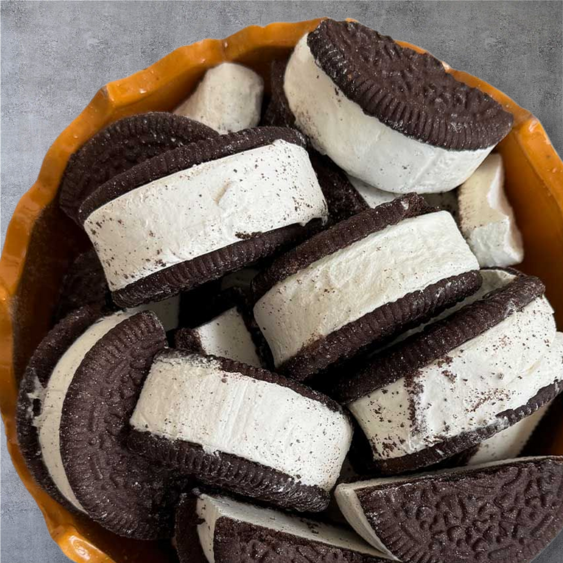 Freeze Dried Ice Cream Oreo 🍫🍪