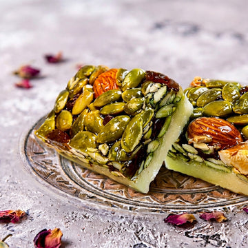 سناك نوجا مع بذور اليقطين | seeds Nougat