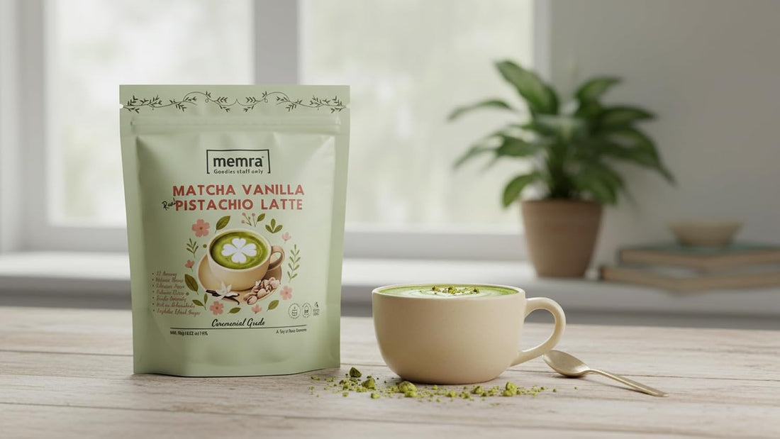 Passion Fruit Matcha Latte 🍵