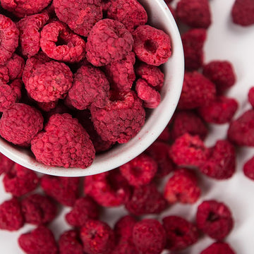 روز بيري مجفف مقرمش |crunchy dried raspberries
