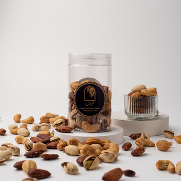 عبوة مكسرات مشكلة فاخرة