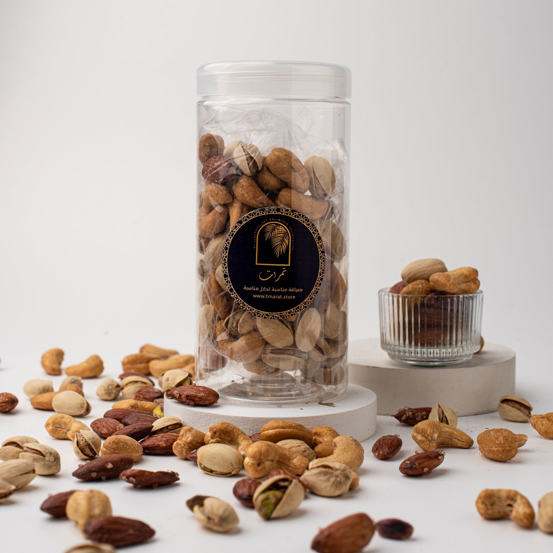 عبوة مكسرات مشكلة فاخرة